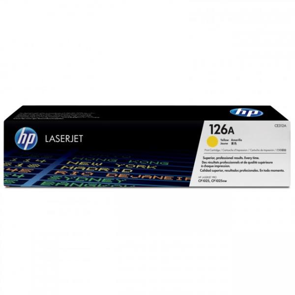 HP 126A gelb CE312A